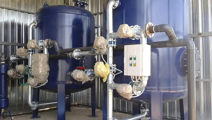 Küre Municipality Sand & Carbon Filter System Installed