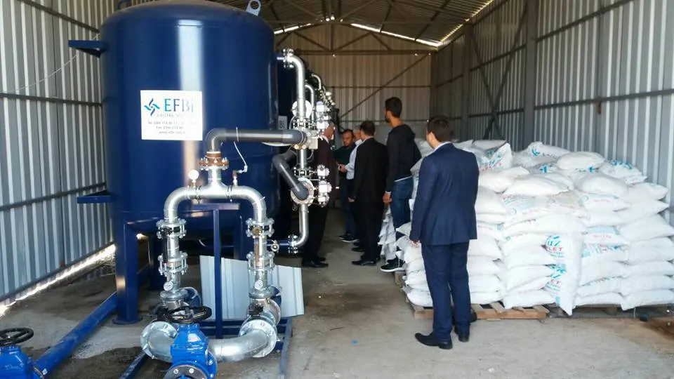 T.C Filyos Municipality Mains Water Treatment System Installed