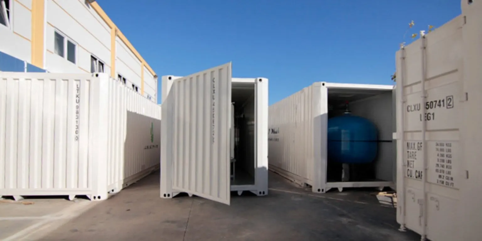 EFBI Container Reverse Osmosis Systems
