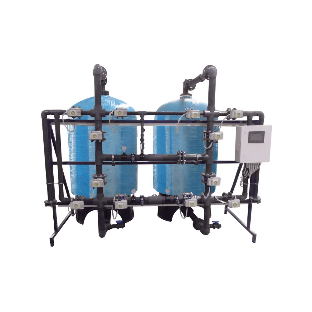 EFBİ FRP TANKLI YÜZEY BORULAMALI TANDEM YUMUŞATMA SİSTEMLERİ