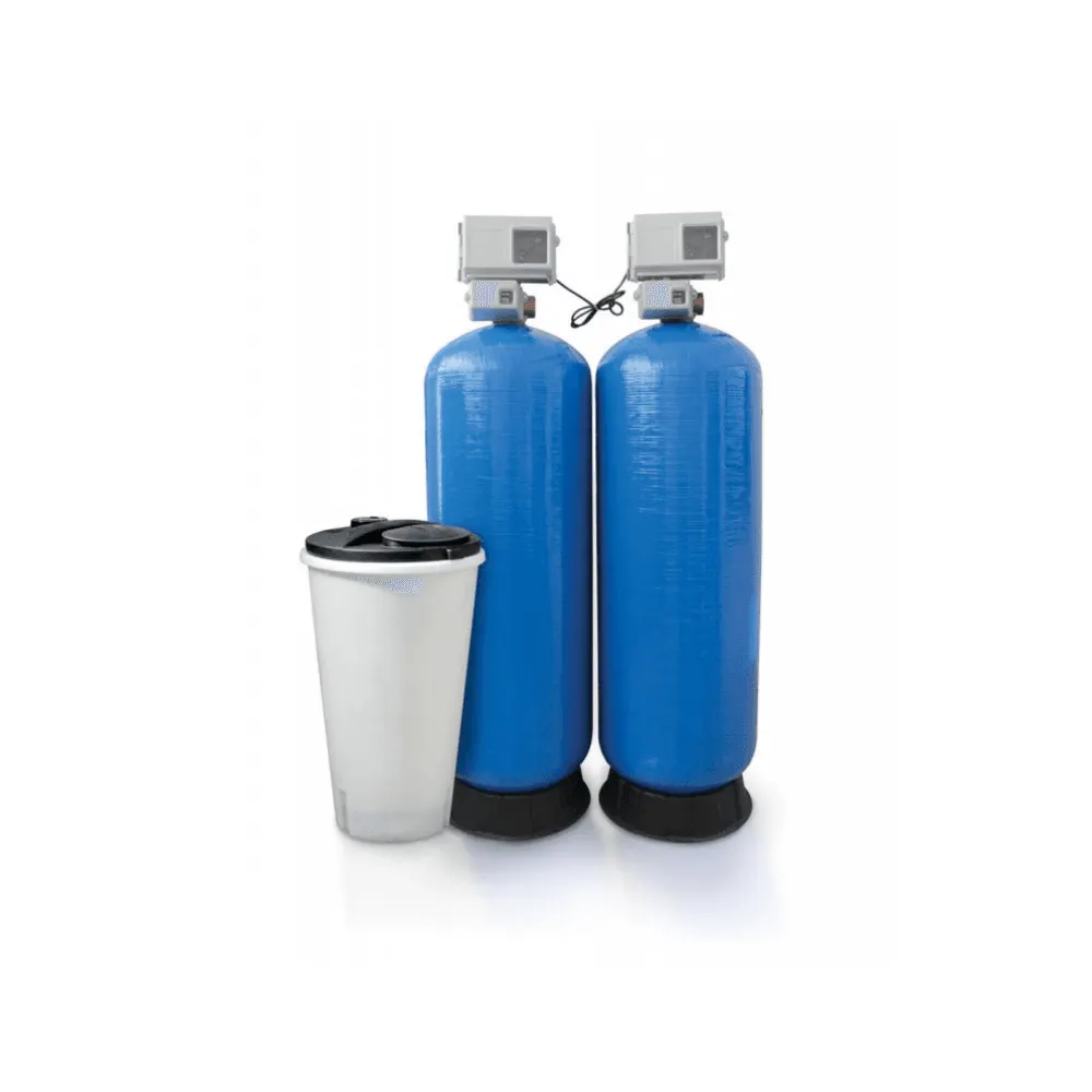 AUTOMATIC VALVE CONTROLLED TANDEM SOFTENING SYSTEMS